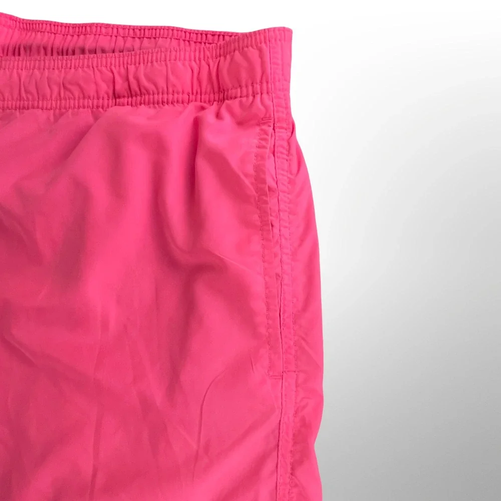 GUC H&M Mens XL Swim Trunks Shorts Lined Volley Beach Pool Neon Hot Pink